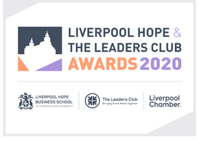 White background with the Leaders Club Awards logo in the forground